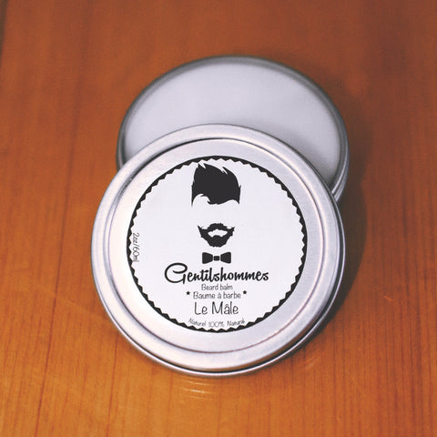 Baume à barbe/Beard Balm - Le Mâle 2oz/60ml - Gentilshommes