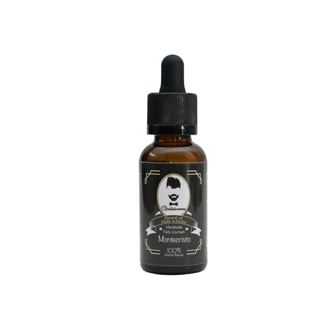 Huile à barbe/Beard Oil - Montecristo 1oz/30ml - Gentilshommes